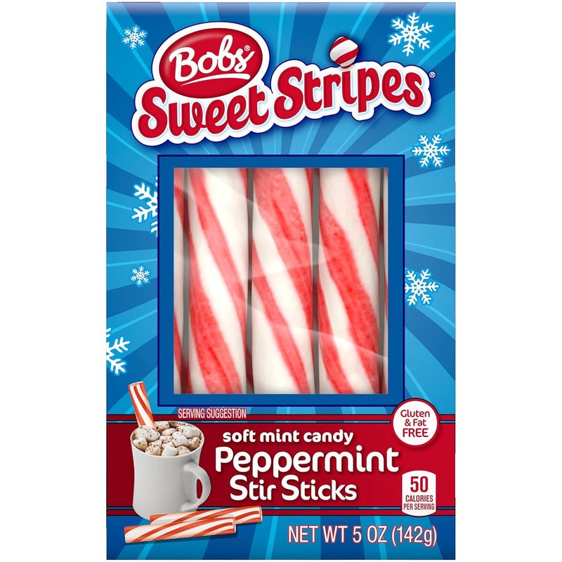 Bob's Sweet Stripes Soft Peppermint Candy (Pack of 6) - Image 1
